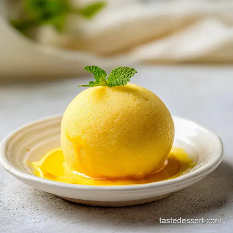 Easy Custard Rasgulla Fusion Dessert
