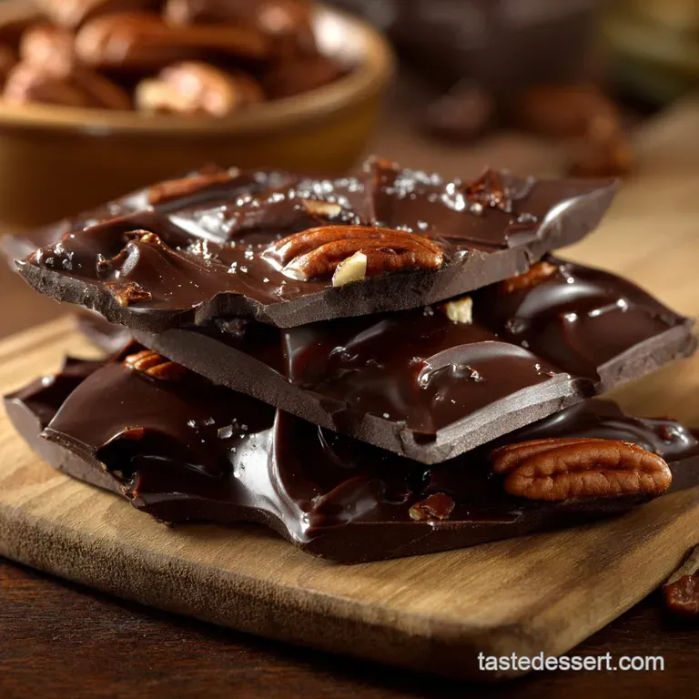 Chocolate Bark Recipe: the Best Dark Chocolate Bark with Perfect Snap presentation