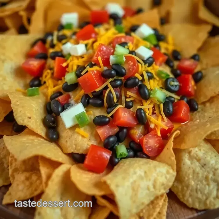 Dazzlingly Healthy Nachos: Crunchy Cheesy and Guilt-Free presentation