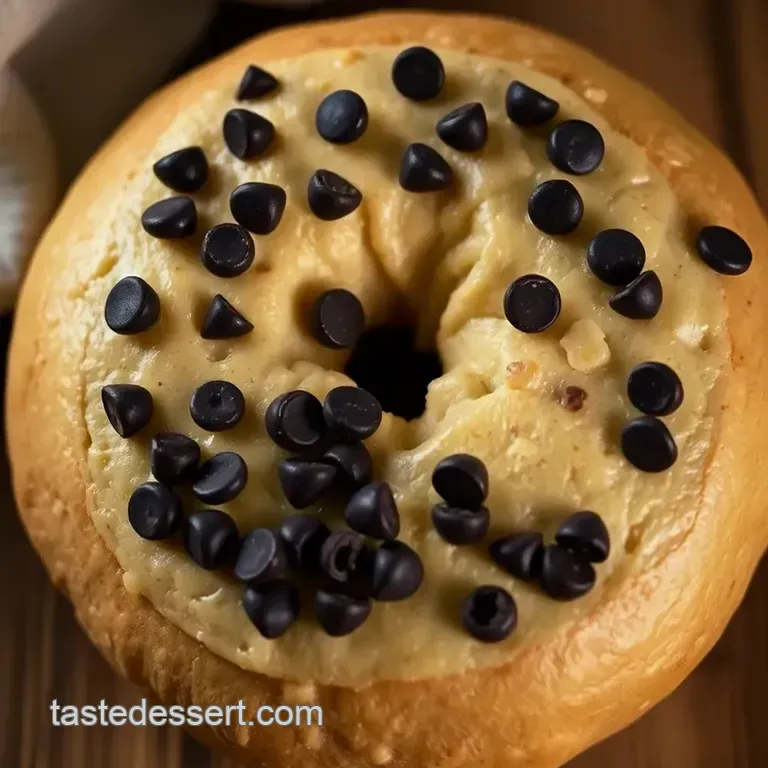 Decadent Chocolate Chip Bagels: A Sweet Twist on a Classic presentation