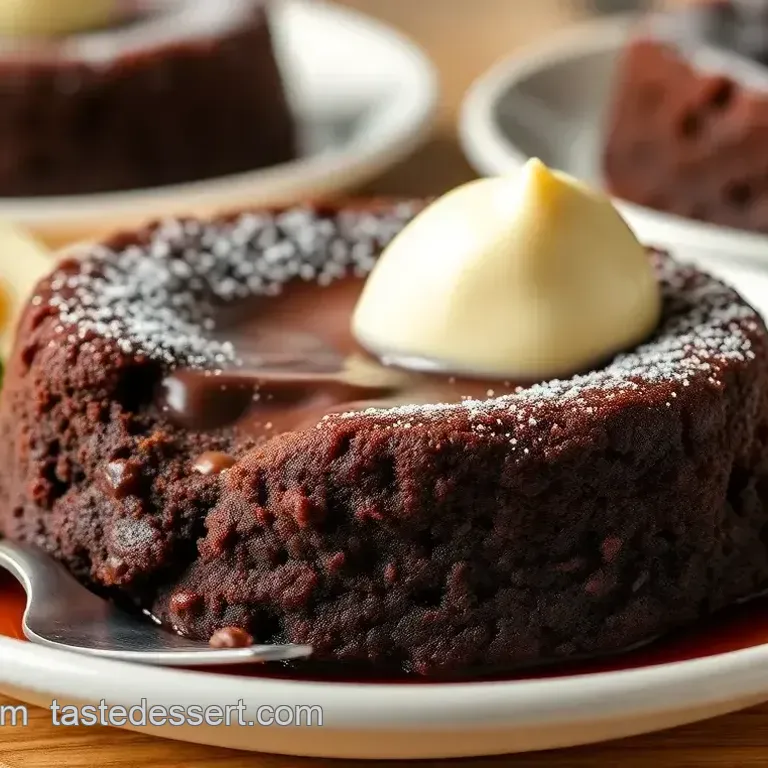 Decadent Chocolate Lava Cake