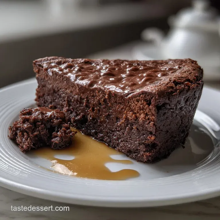 Easy Flourless Chocolate Cake Recipe