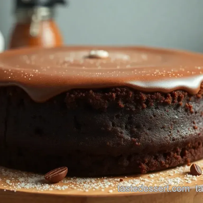Decadent Mocha Cake: A Chocoholics Dream