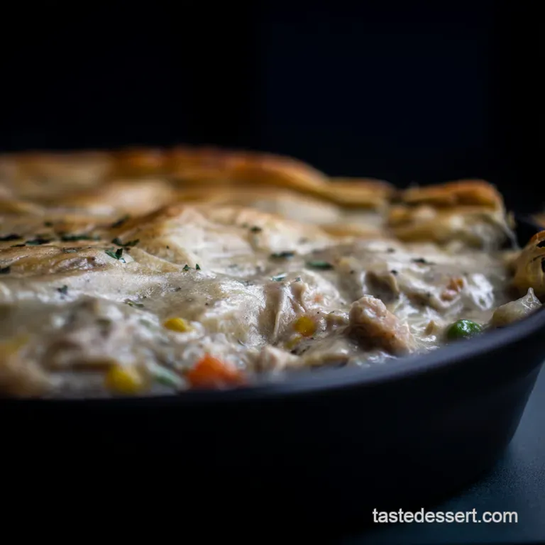 Deconstructed Comfort Creamy Crustless Chicken Pot Pie