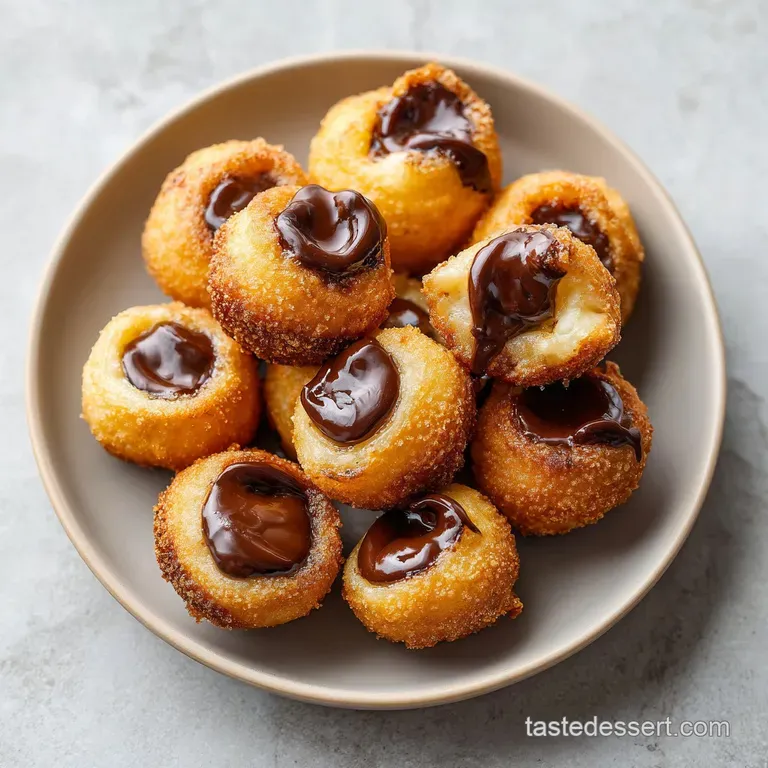 Deep Fried Nutella Balls: Crispy and Molten