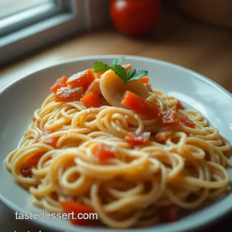 Deliciously Easy Fideo: a Comforting Noodle Delight presentation
