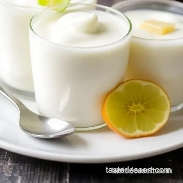 Delightful Foco Aloe Vera Dessert Recipe presentation