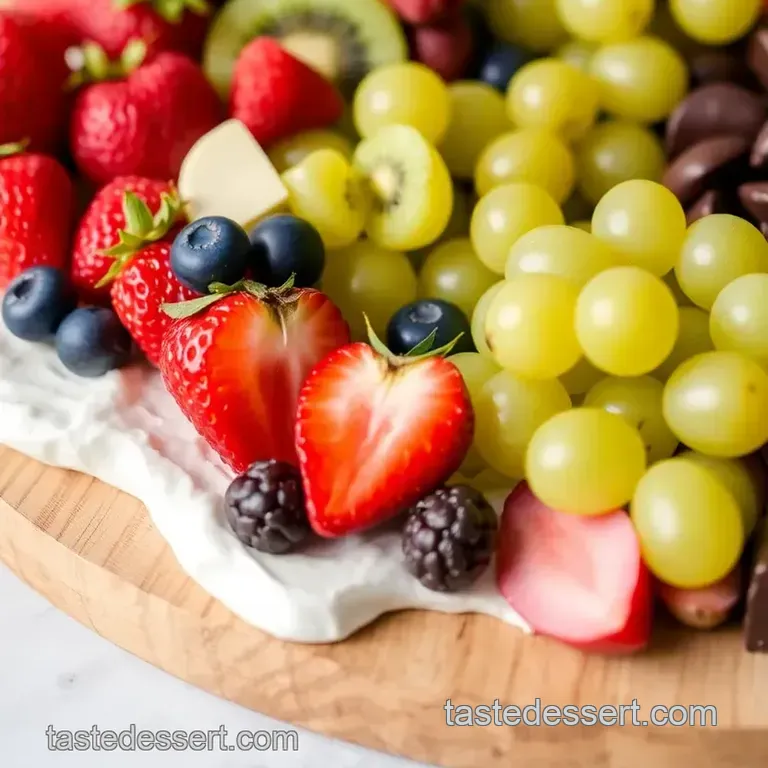 Dessert Charcuterie Board presentation