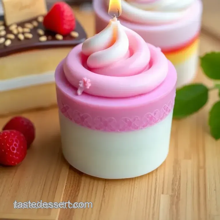 Dessert Shaped Candles presentation