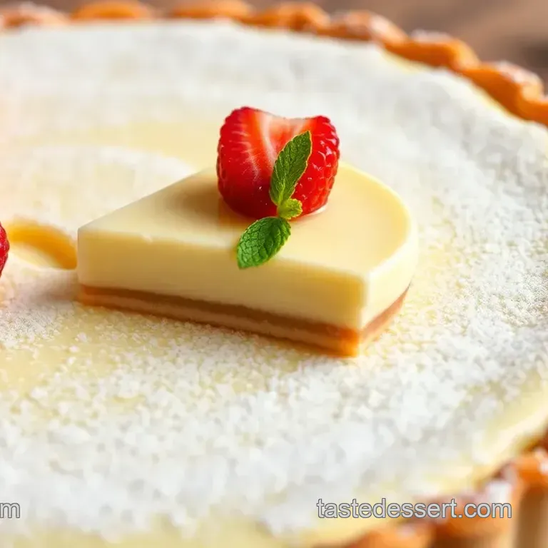 Desserts from Monaco: Tarte à la Crème