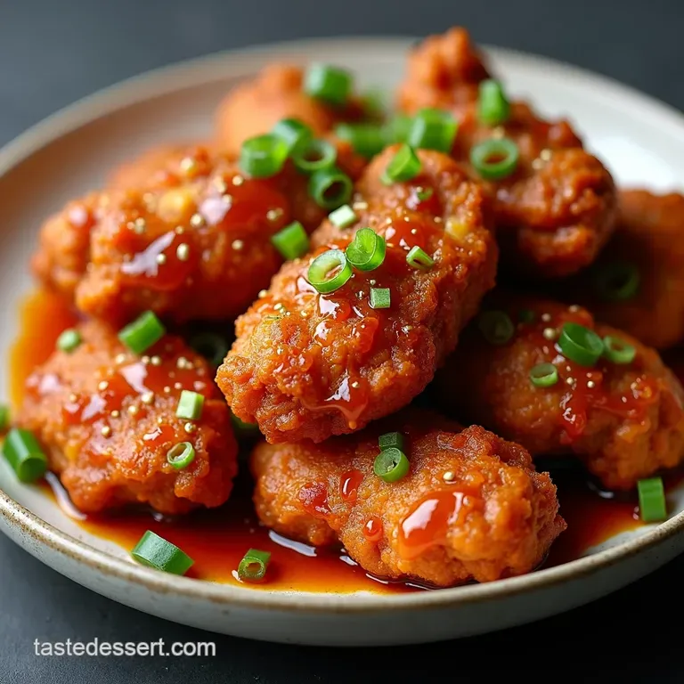 DoubleCrunch Dynamite The Ultimate Sweet Spicy Korean Fried Chicken Yangnyeom
