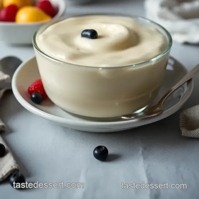 Dreamy Bavarian Cream &ndash; a Classic Dessert presentation