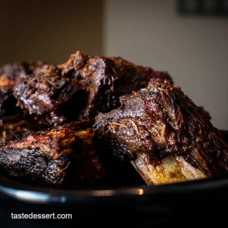 Drunken Short Ribs in Red Wine SlowCooker Style