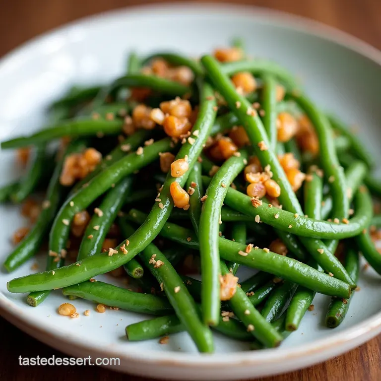 DryFried Chinese Green Beans Sichuan Style