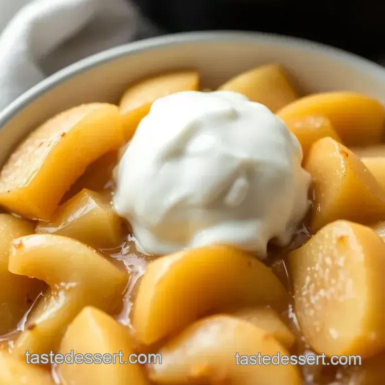 Dutch Apple Dessert Gerber presentation