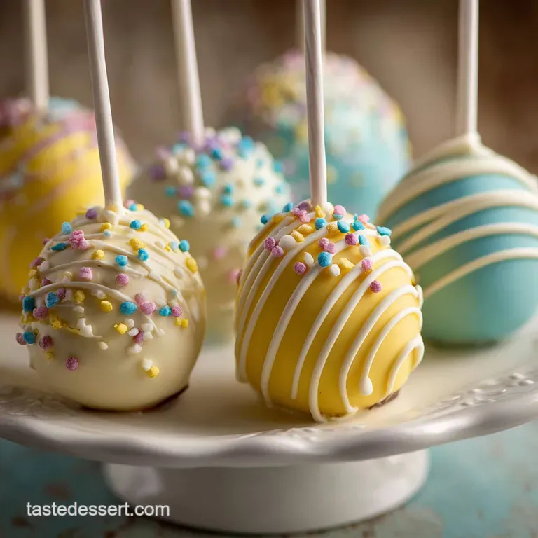 Easter Egg Cake Pops: Cracking Good Showstopping Spring Treats presentation