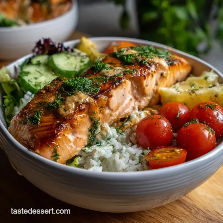 Air Fryer Salmon Power Bowls Easy Air Fryer Salmon