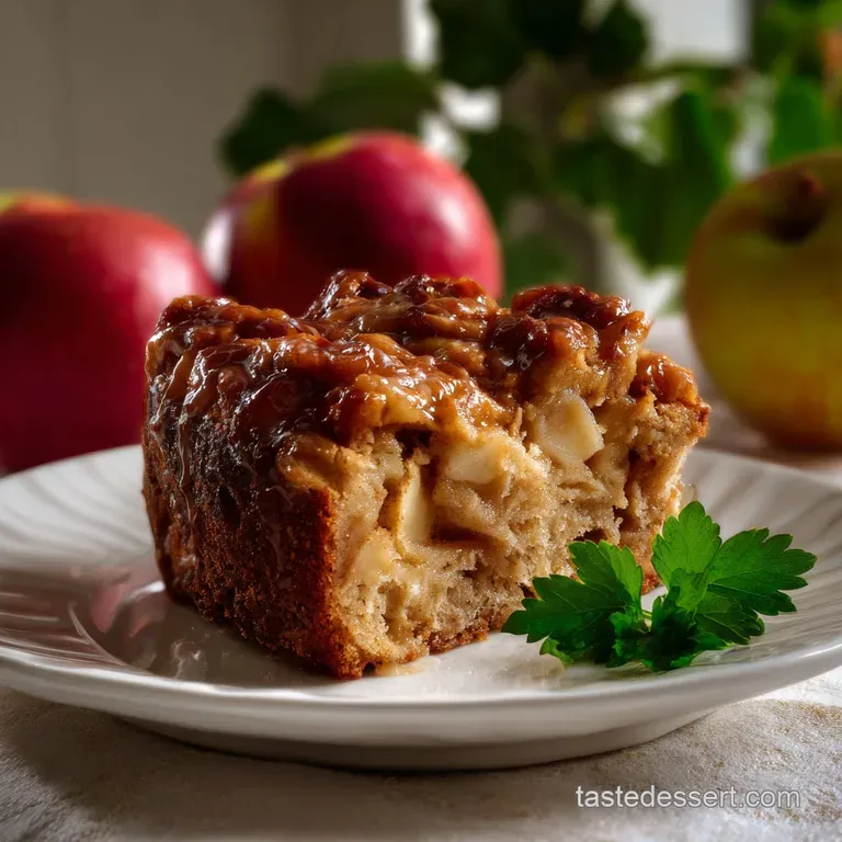 Easy Apple Cake: The No-Soggy Solution