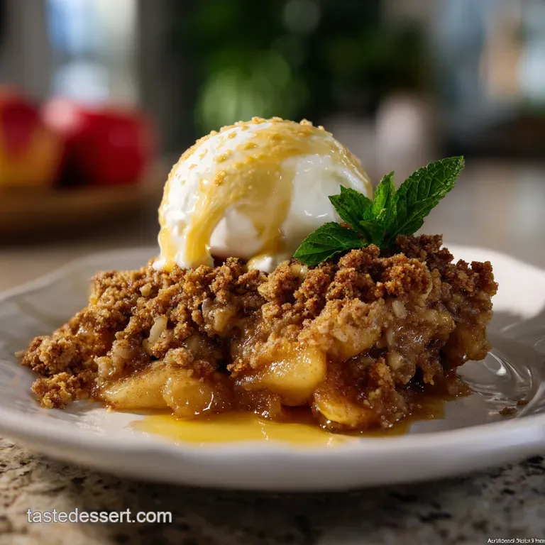 The Ultimate Apple Crisp: Crisp Top Guaranteed presentation