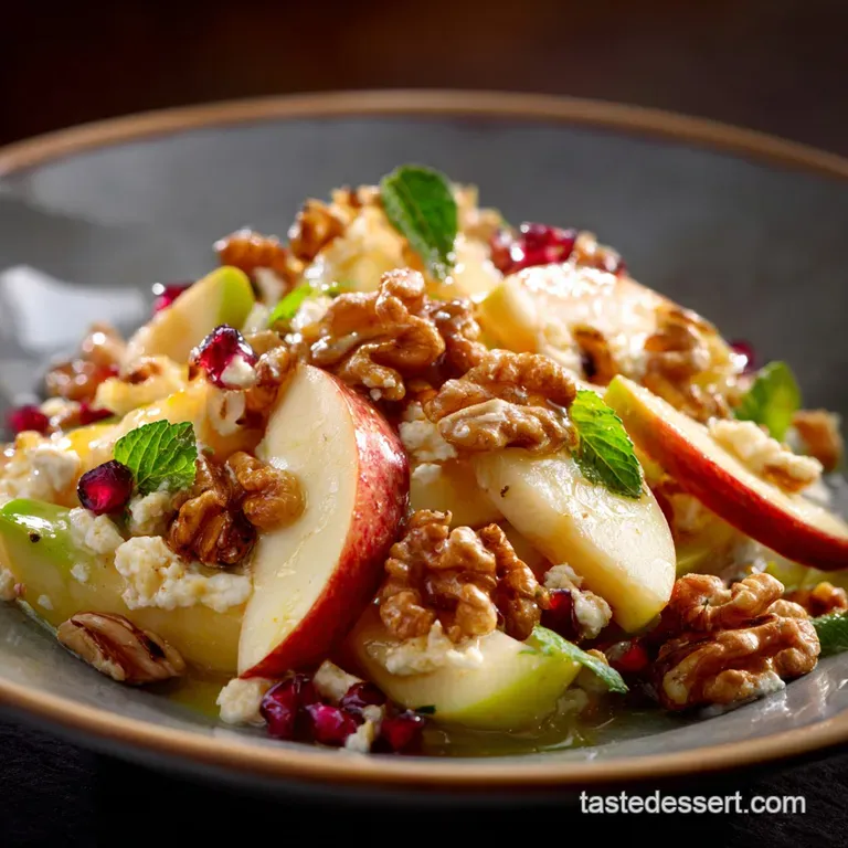 Apple Walnut Salad The Best Easy Autumn Salad with Maple Vinaigrette