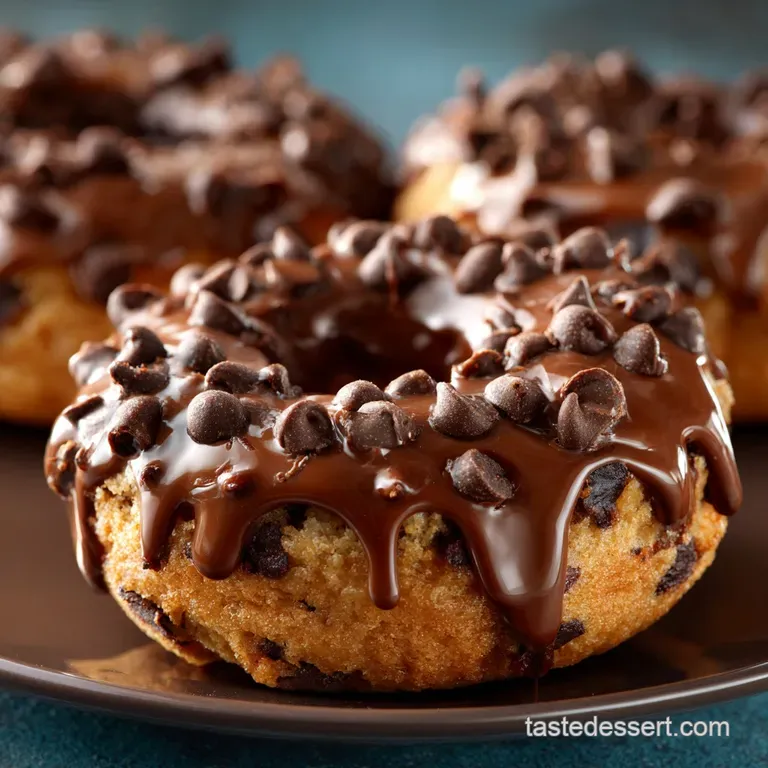 Baked Chocolate Chip Donuts with Chocolate Icing: Ultimate Quick Bake presentation