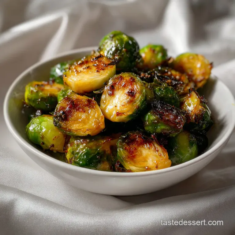 Easy Vegetarian Side with Roasted Brussels Sprouts