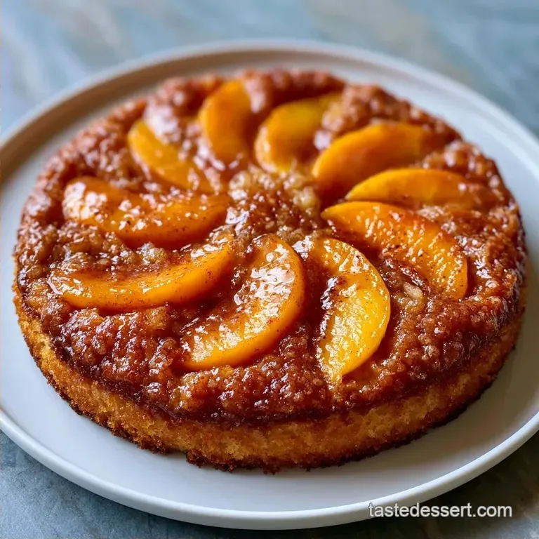 Guilt-Free Easy Canned Peach Cobbler