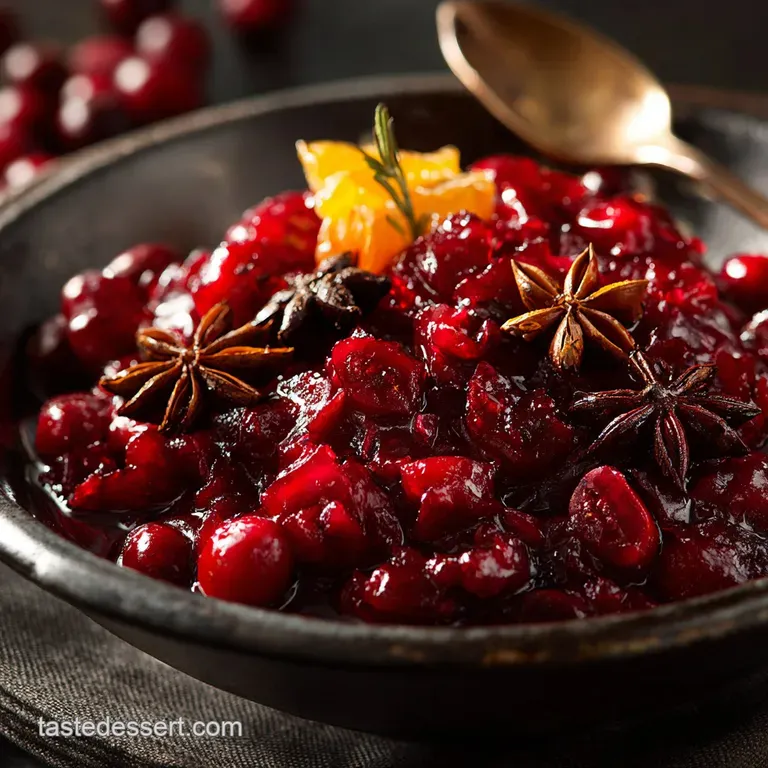 Cranberry Sauce with Orange and Star Anise: The Easy Homemade Classic