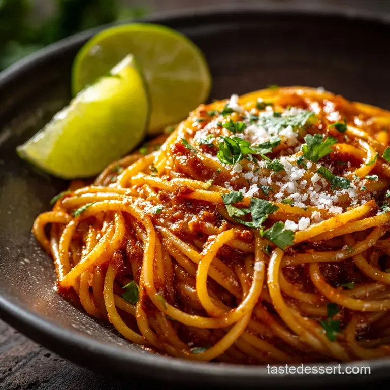 Mexican Spaghetti: The Ultimate Creamy Espagueti Rojo