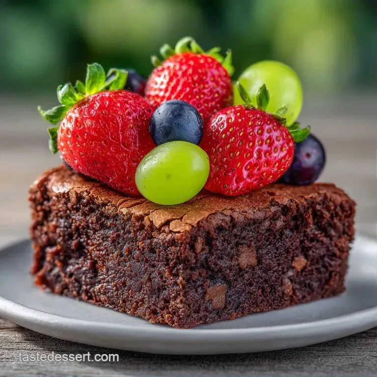 An elegant wooden platter showcasing a rainbow of fresh berries, sliced fruits, and artisanal chocolate treats.