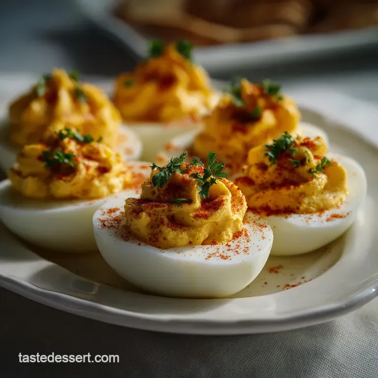 Easy Deviled Eggs: the Perfect Classic Recipe presentation