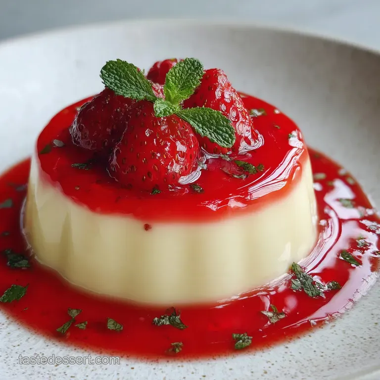 Silky Smooth Homemade Panna Cotta
