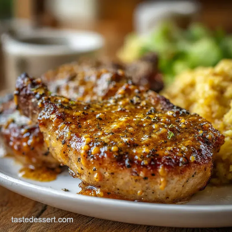 Honey Mustard Air Fryer Pork Chops: Juicy Sticky and Speedy Weeknight Hero