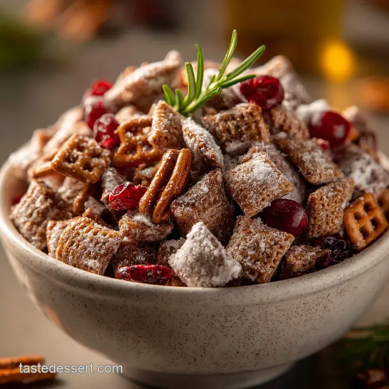 Holiday Reindeer Chow: The Ultimate No-Bake Festive Muddy Buddies
