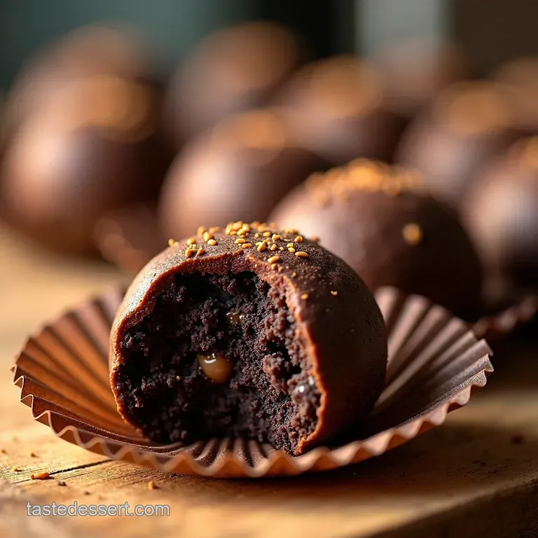 The Ultimate Nofuss Chocolate Cookie Truffles Oreo Balls presentation