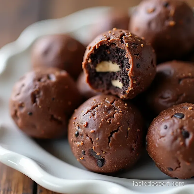 The Ultimate NoFuss Chocolate Cookie Truffles Oreo Balls