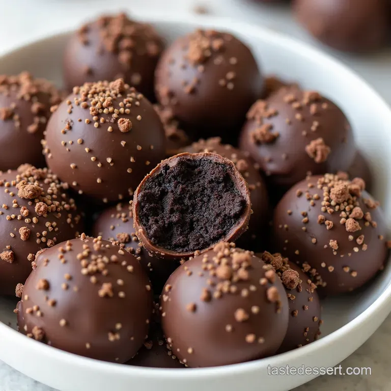 The Ultimate 4Ingredient NoBake Oreo Truffle Bombs