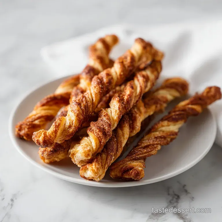 Easy Cinnamon Twists with Puff Pastry