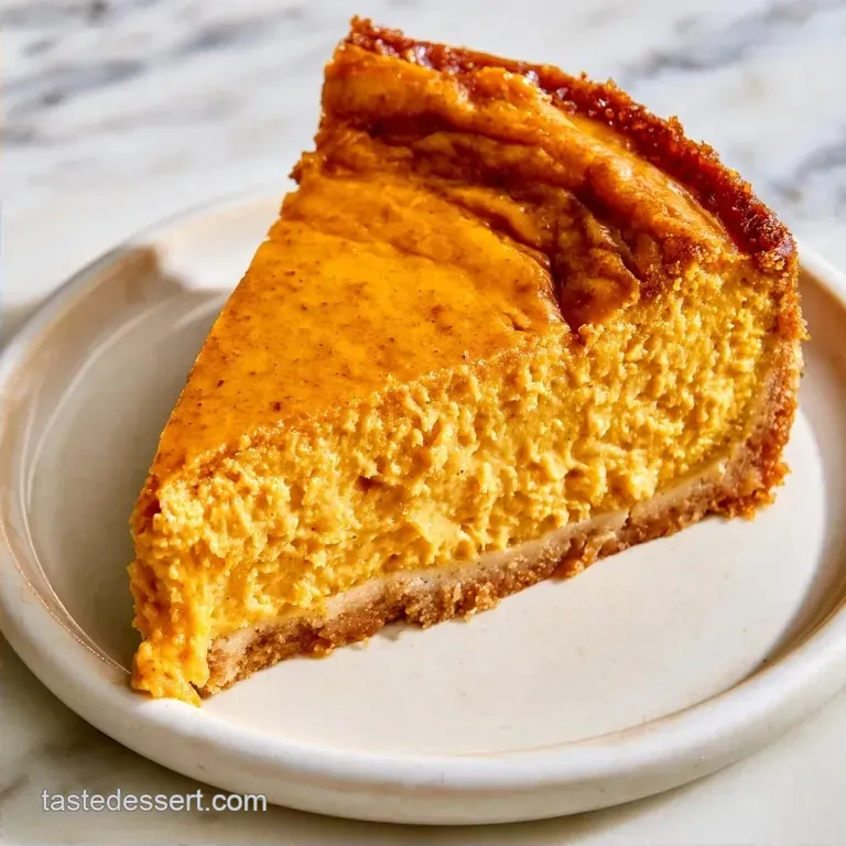 Easy Pumpkin Cheesecake Filling: Rich and Dense