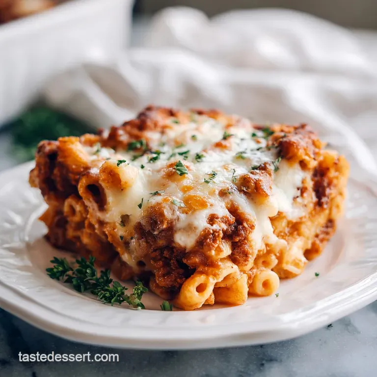 Easy Slow Cooker Baked Ziti: Hearty and Savory