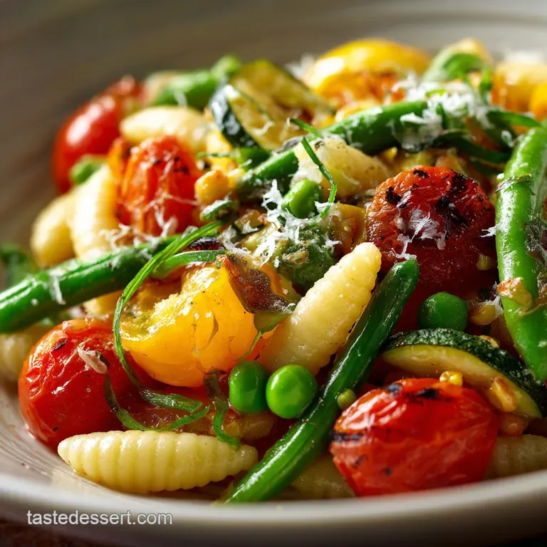 Cavatelli with summer vegetables recipe Easy sweet Sweetcorn Zucchini Pasta