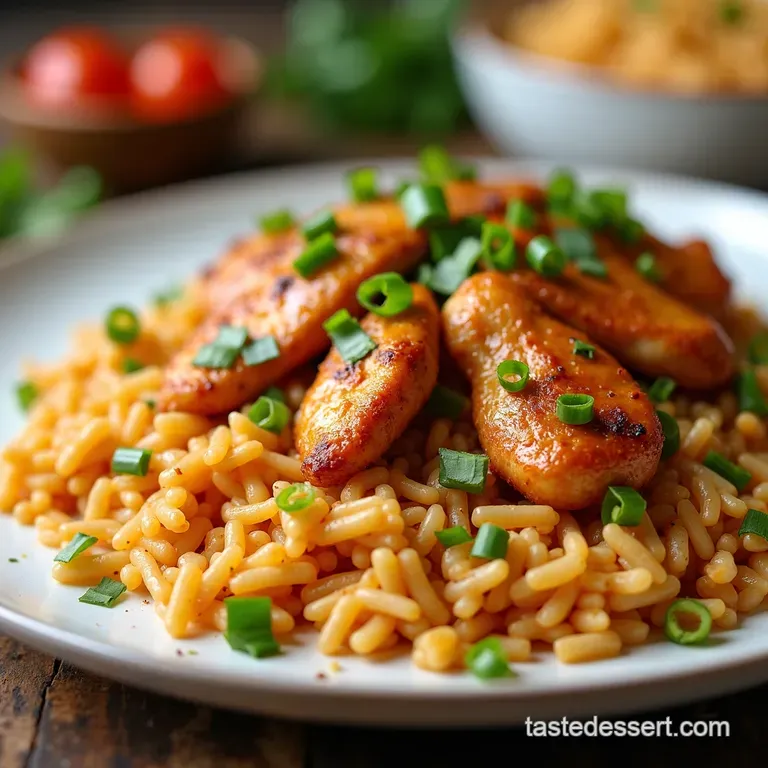Easy Weeknight Cajun Chicken Rice