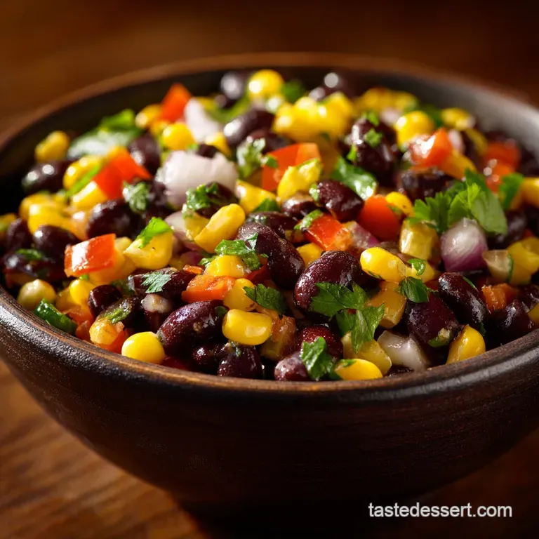 Fiesta Bean Salad: The Ultimate Zesty Crowd-Pleasing BBQ Side Dish