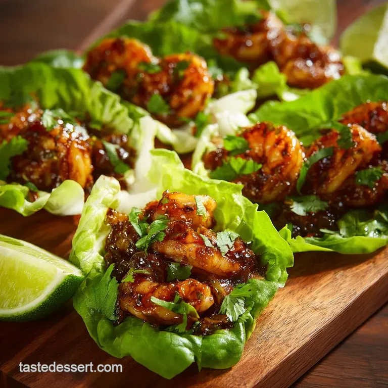 Shrimp Lettuce Wraps Recipe Zesty GingerLime Quick Supper