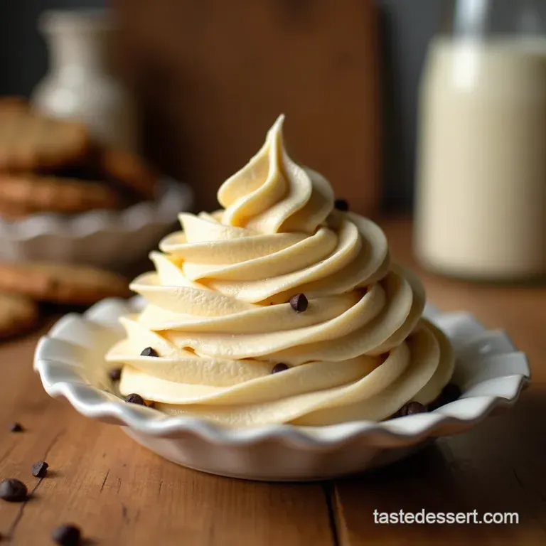 The Nobake Bliss Unbelievably Creamy Edible Cookie Dough Frosting presentation