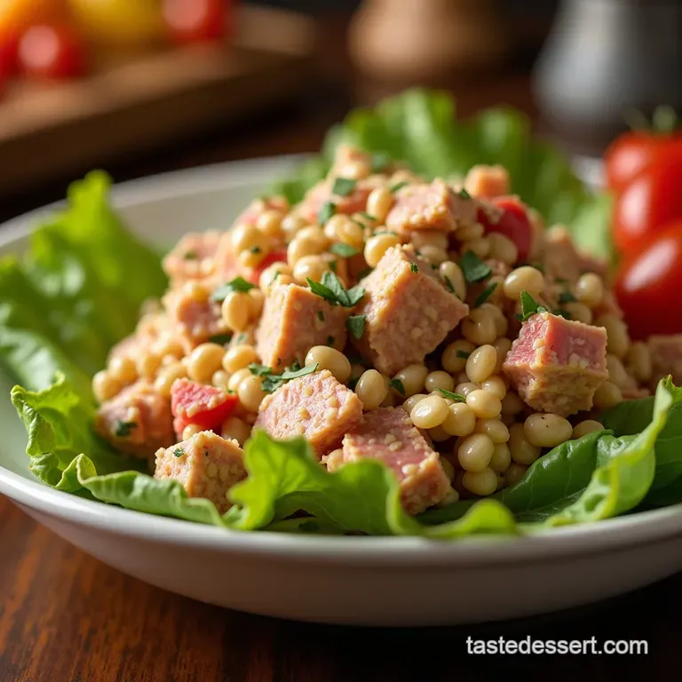 The Definitive No More Sad Lunch Tuna Salad presentation