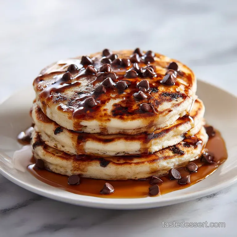 Espresso Chip Pancakes: Decadent and Fluffy