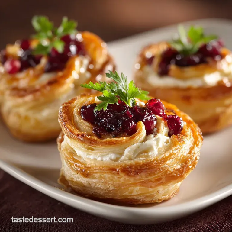 A Little Cracker Festive Cranberry Orange Cream Cheese Bites presentation