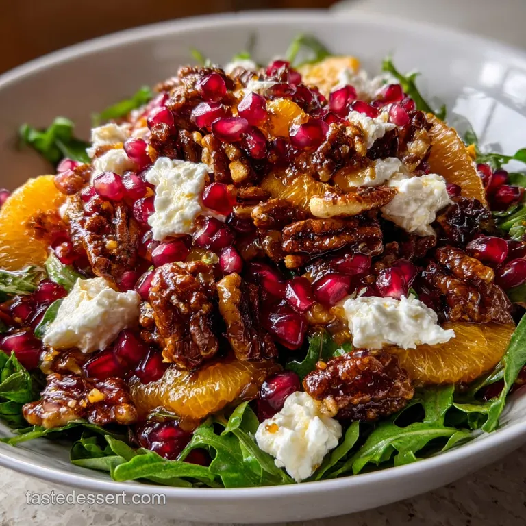 Christmas Salad: The Festive Jewel with Pecans