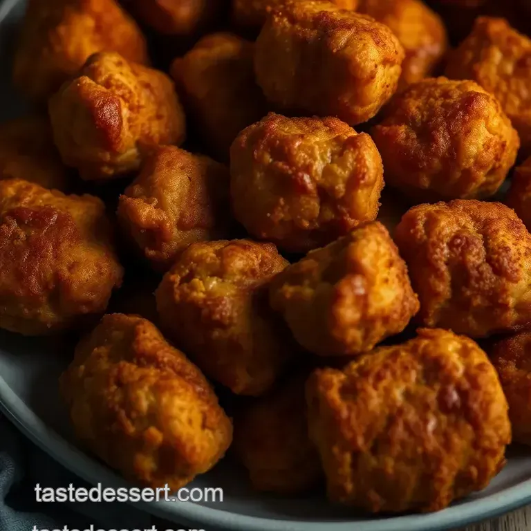 Fiery Chicken Nuggets: Crunchy Spicy and Oh-So-Addictive! presentation